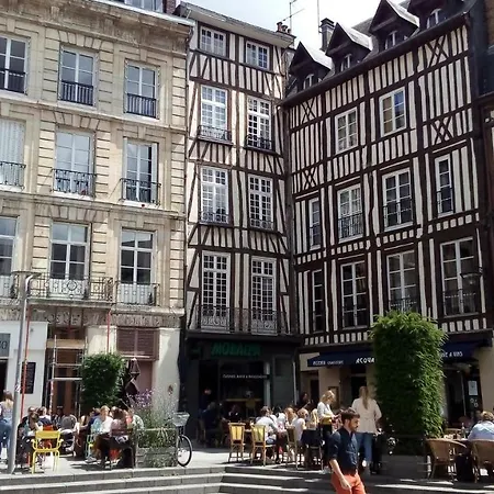 Quiet And Spacious 80m2 Flat Near Historic Center And Quays Lägenhet Rouen